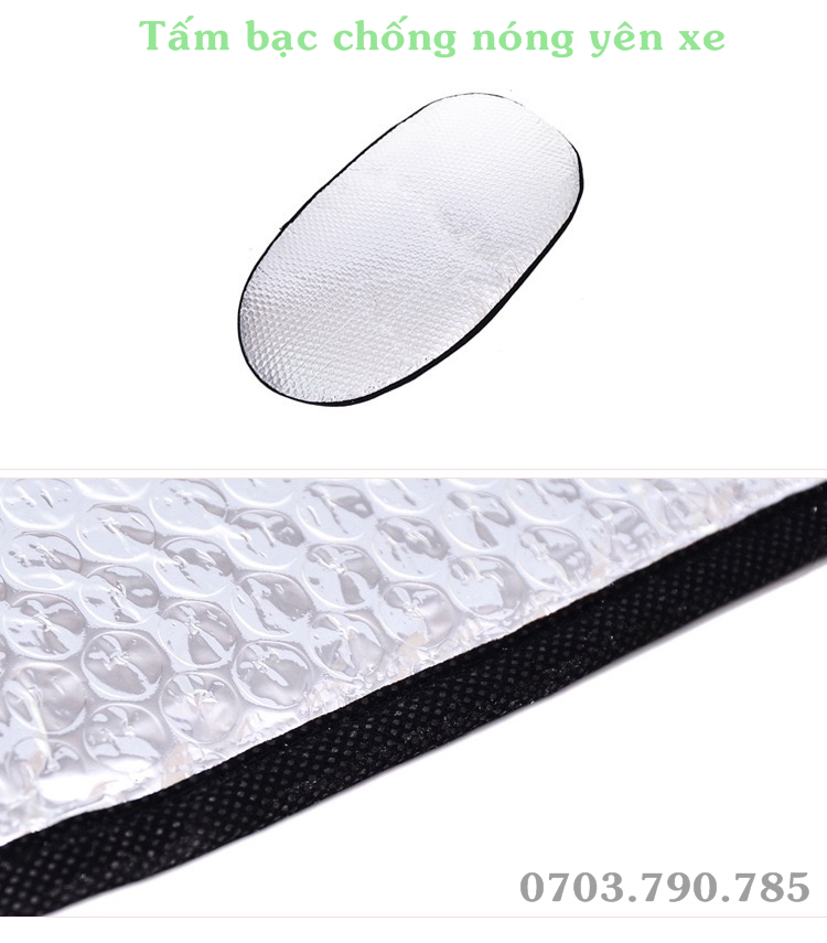 [HCM]Tấm che nắng chống nóng yên xe máy