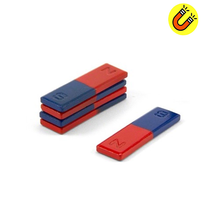 Nam châm chữ i kích thước 48x16x4mm thí nghiệm trường học