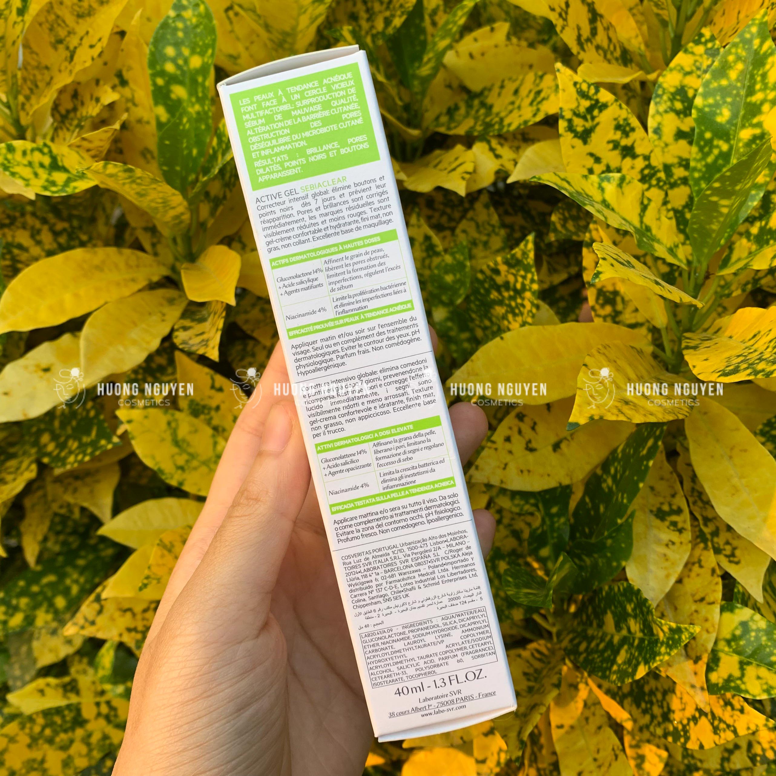 Kem Dưỡng Giảm Mụn SVR Sebiaclear Active 40ml