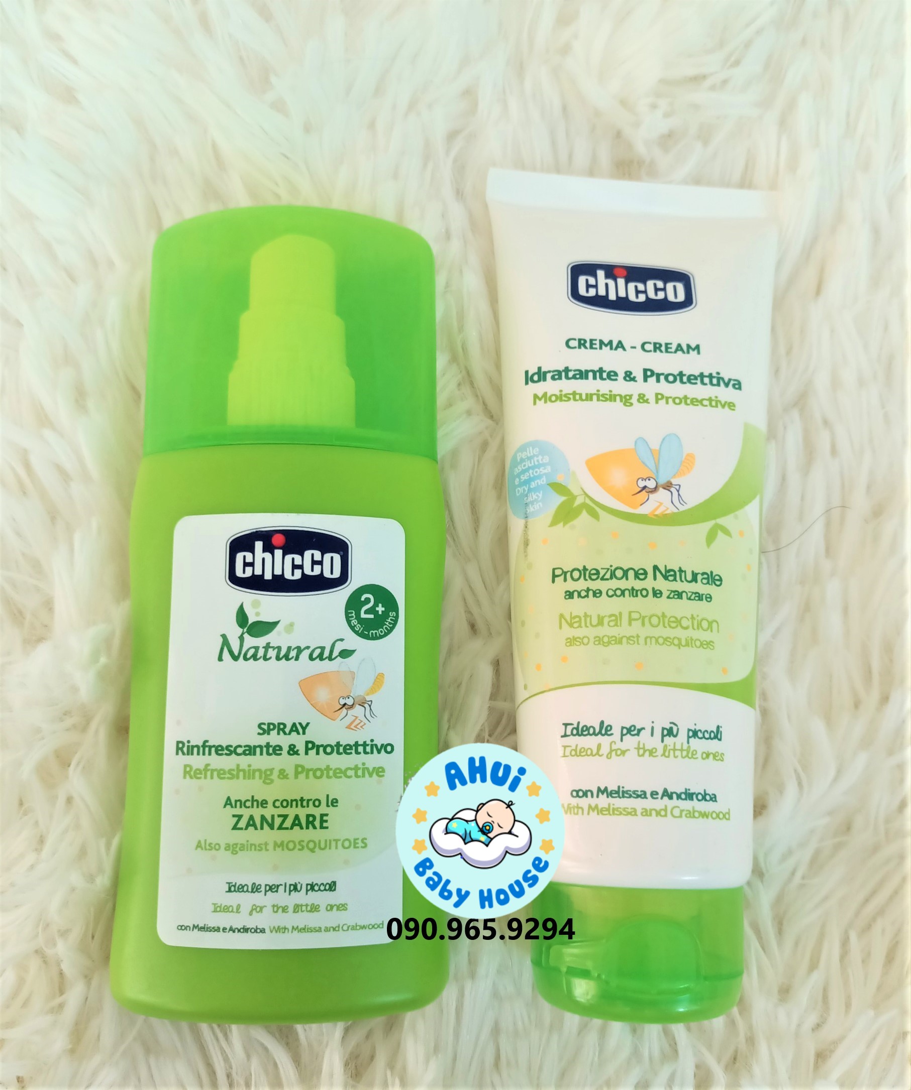 [HCM]Xịt chống muỗi Chicco Extra 100ML