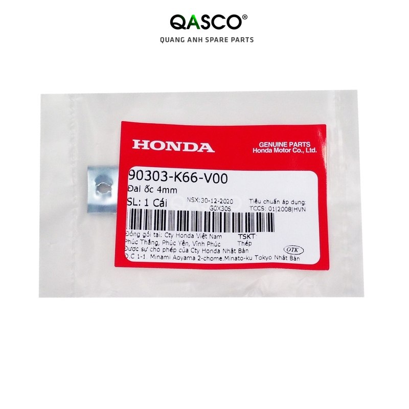 Đai ốc honda 4mm _1393