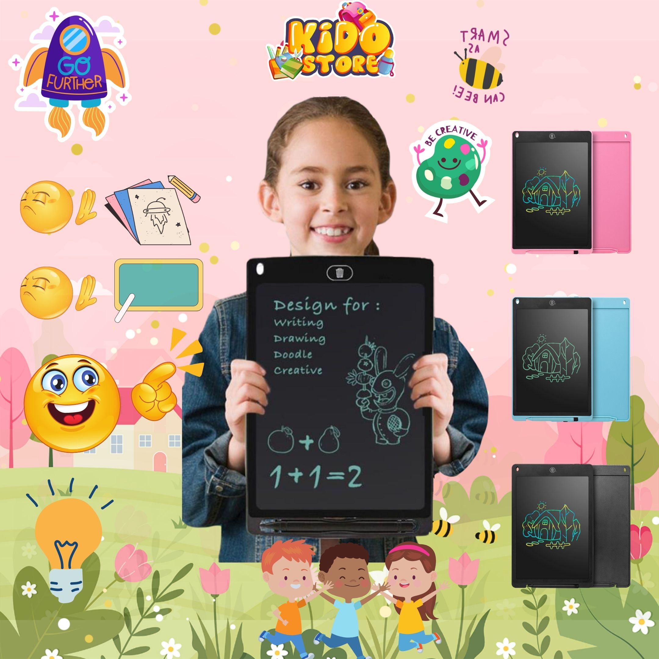 Bảng vẽ điện tử LCD cho bé: Giới thiệu bảng vẽ điện tử LCD đang làm mưa làm gió trên thị trường đồ chơi cho trẻ em. Bạn có thể cho bé vẽ, tô màu và thỏa sức sáng tạo với các kích thước và màu sắc đa dạng. Hơn nữa, bảng vẽ này còn giúp bé phát triển tư duy và khả năng sáng tạo. Hãy thử và trải nghiệm ngay cho bé của bạn!