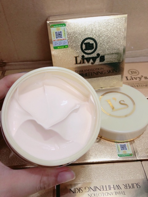 KEM TRẮNG DA BODY LIVY VÀNG