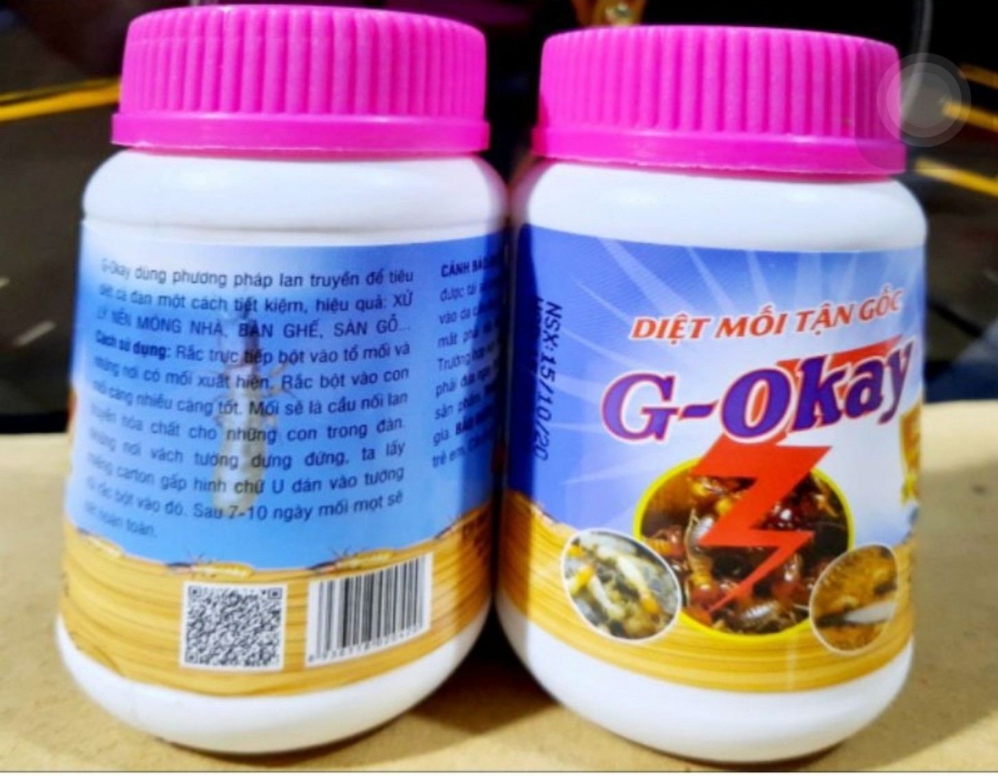 DIỆT MỐI SINH HỌC G-Okay 100gram Gia Phú..