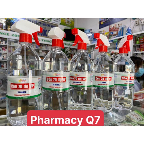 Cồn sát khuẩn 70 độ Vĩnh Phúc có vòi xịt 1 Lít