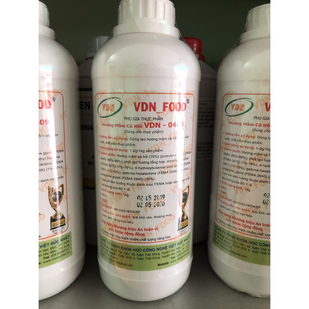 Hương nước mắm cá hồi VDN 0409 (CHAI 1KG)