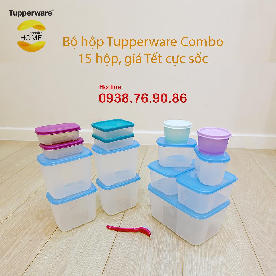 Bộ hộp Tupperware Combo 15 giá hấp dẫn