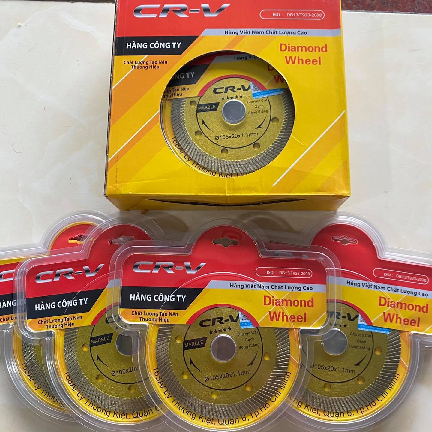[ Hộp 10 lưỡi ] Lưỡi cắt đa năng, lưỡi cắt gạch men crv phi 105