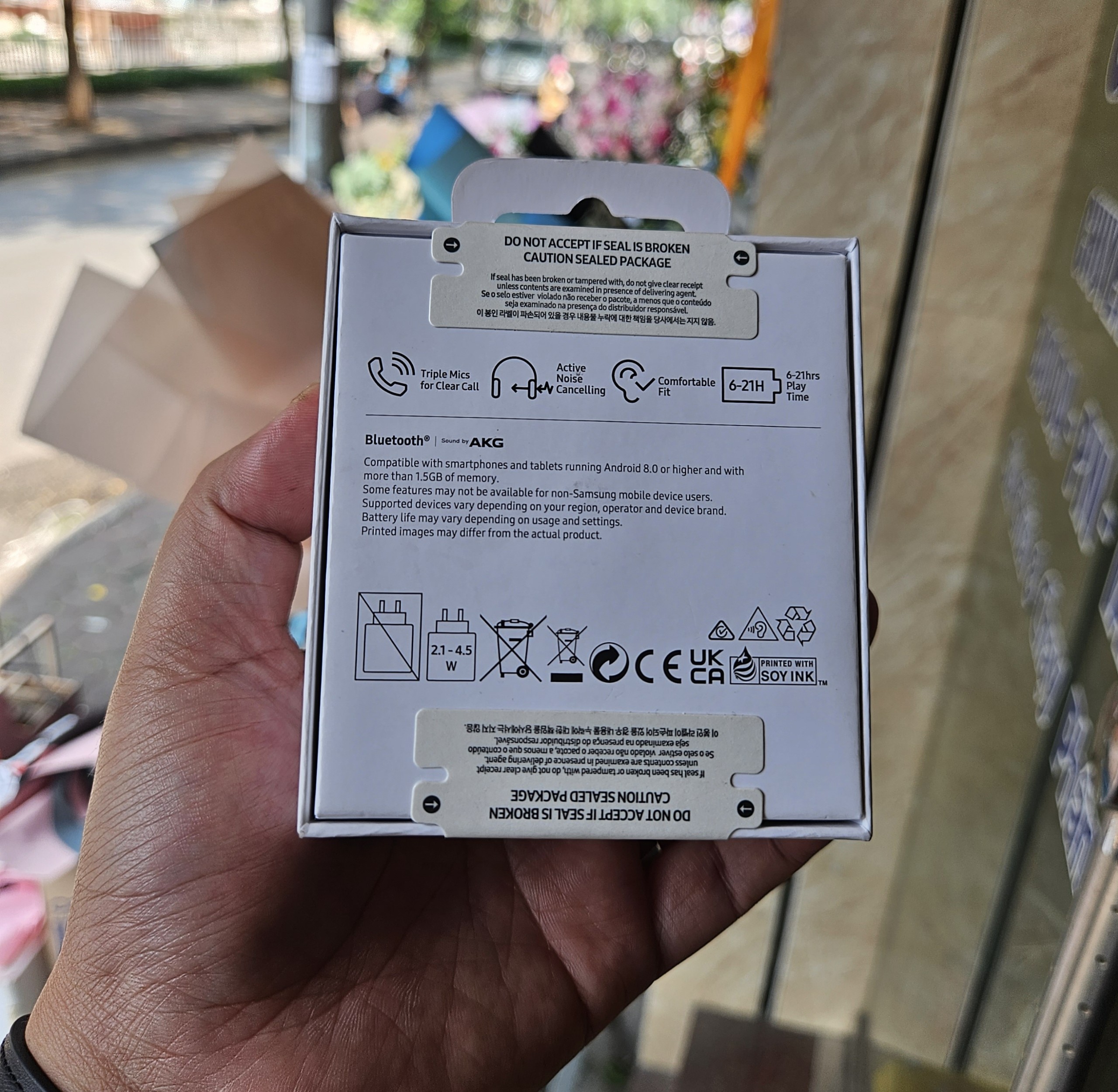 Tai Nghe Bluetooth Samsung Galaxy Buds FE /Buds core- Tai Nghe Không Dây Chống Nước Có Thể Kết Nối Đôi, Nhỏ Gọn