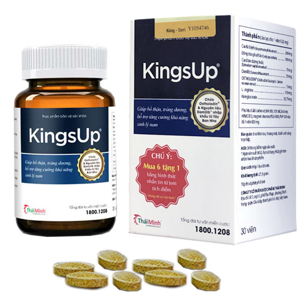 Kingsup (Hộp 80 viên) - Tăng cường sinh lý nam [Kings up, king up, kingup, kingups, king ups, kinhup]