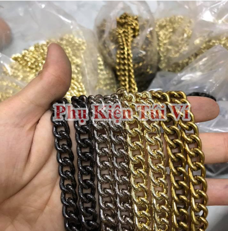 Xích Boy Nhỏ 9mm làm túi xách (55k/mét)