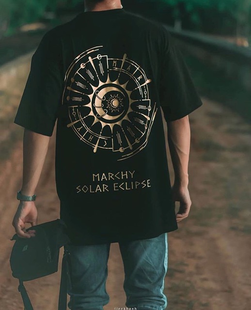 [Nhập LazSoHot2- giảm 20% đơn 199k|MARCHY - Eclipse Tee - Áo Thun