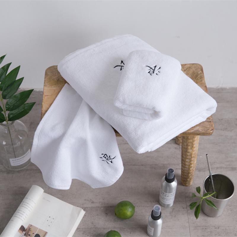 Giản Lược Màu 100% Cotton Nghề Thêu Chữ Hán Rửa Mặt Khăn Vuông Nhỏ Phòng Tắm Hút Nước Khăn Tắm Đồ Dùng Gia Đình Khăn Mặt Khăn Mặt Ba Mảnh