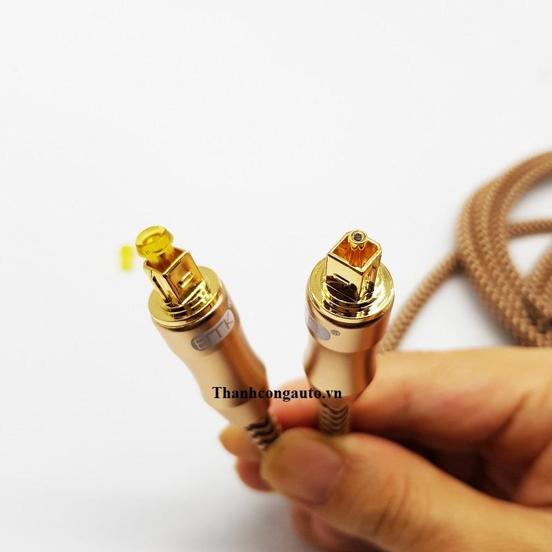 Cáp quang Audio ETK dài 5m (Cable Toslink OPTICAL)