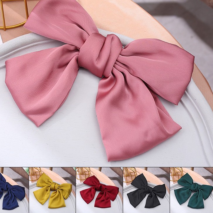 Kẹp tóc nơ to turban cực xinhhh ^ uyên vũ shop ^