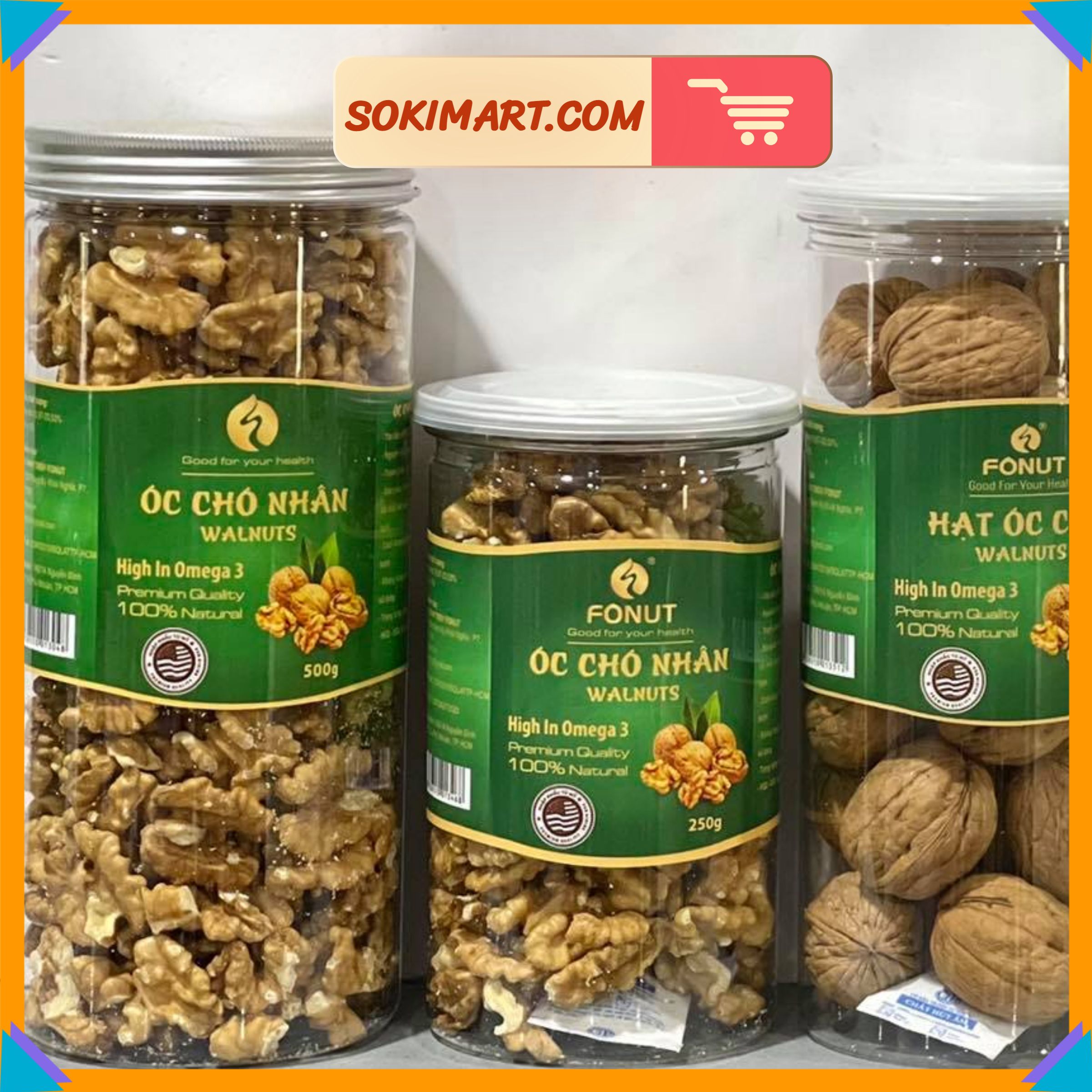 Nhân óc chó vàng - 250g
