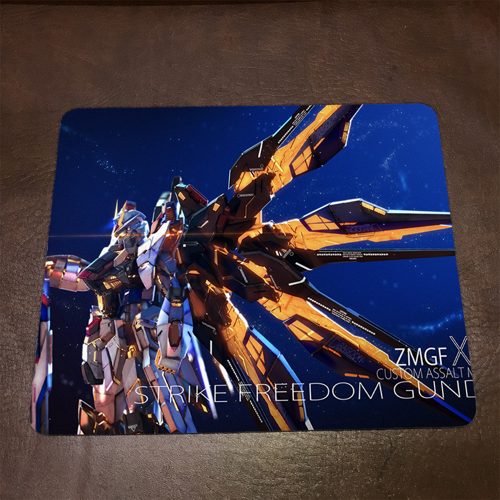 Lót chuột máy tính Anime Mobile Suit Gundam Seed Destiny Wallpapers 1 Mousepad cao su êm ái. Nhận in theo yêu cầu