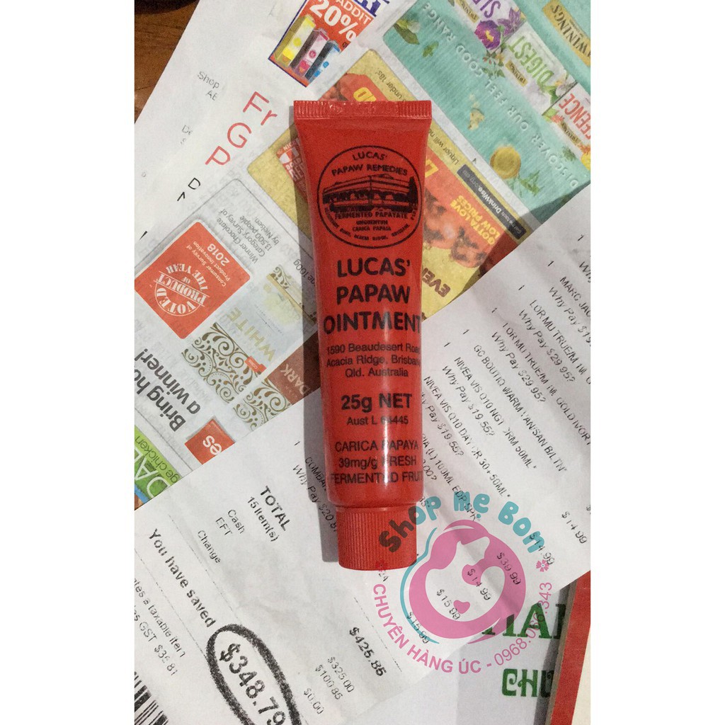 Kem đa năng Lucas Papaw Ointment 25g -  Úc