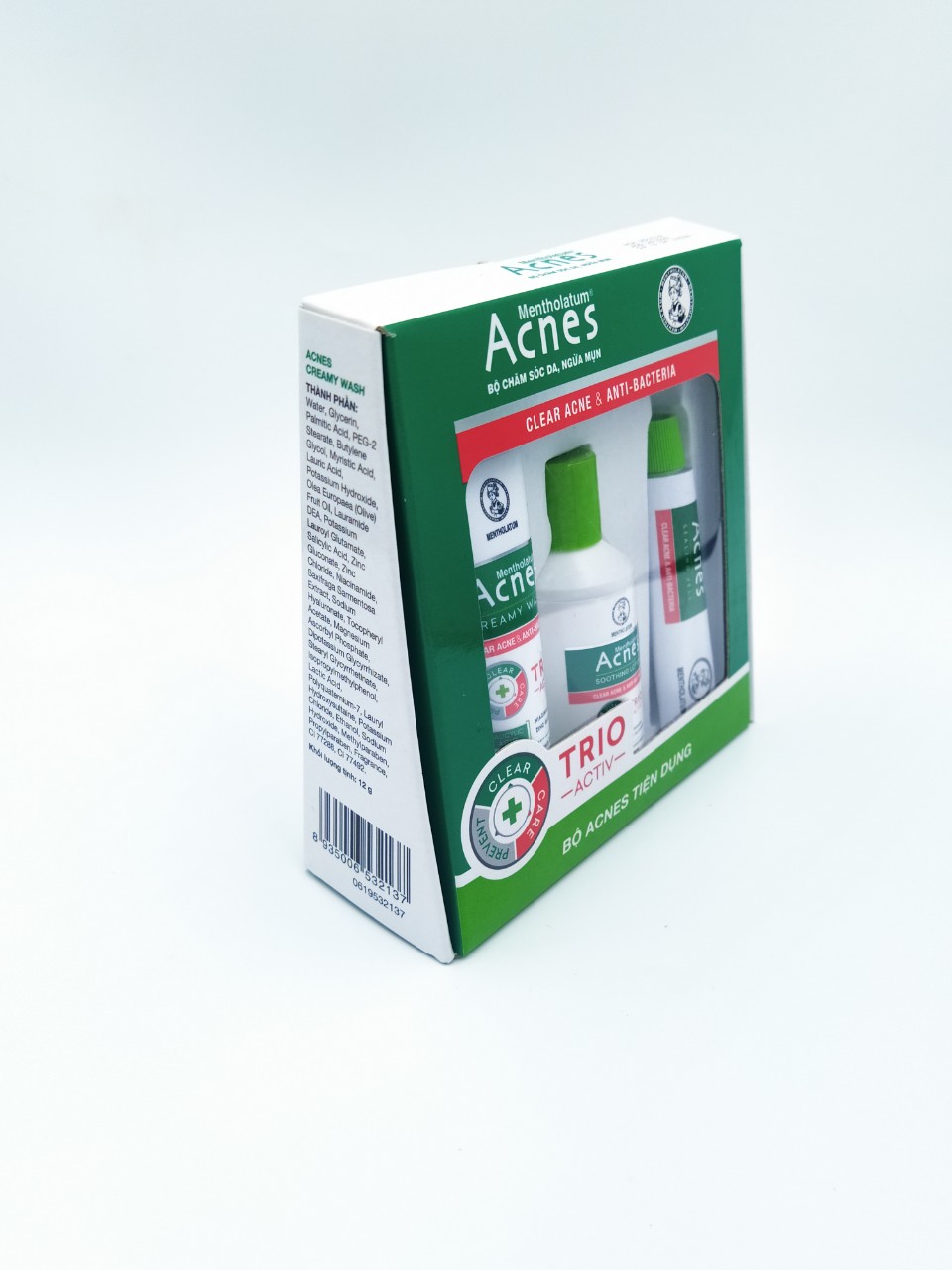 (HÀNG DÙNG THỬ ) Bộ tiện dụng 3 món acnes