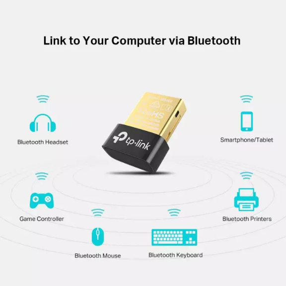 [HCM][Hàng Mới Về]  Thiết Bị Kết Nối Bluetooth 4.0 Qua Cổng USB TP-Link UB400 - USB Bluetooth