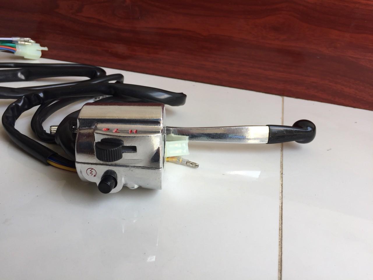 cùm đèn honda 67 - có đề và nút pha cos
