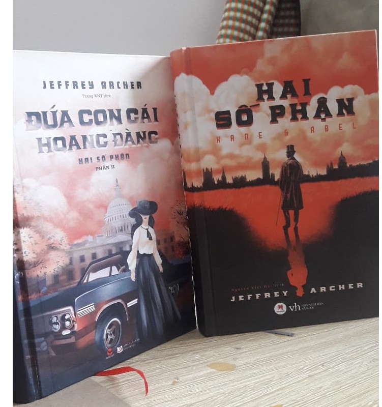Sách - hai số phận i - hai số phận ii - trọn bộ bìa cứng hai số phận - jeffrey archer