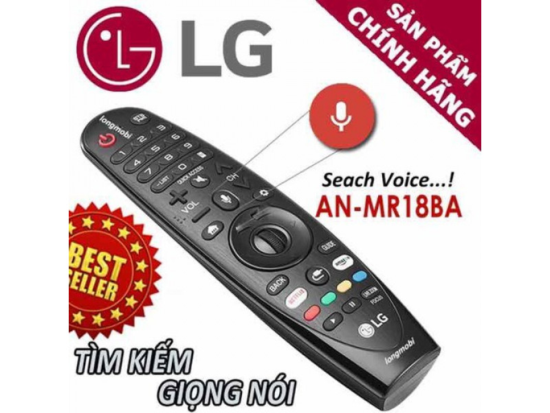 Remote điều khiển tivi thông minh lg an-mr18ba . bảo hành 24 tháng