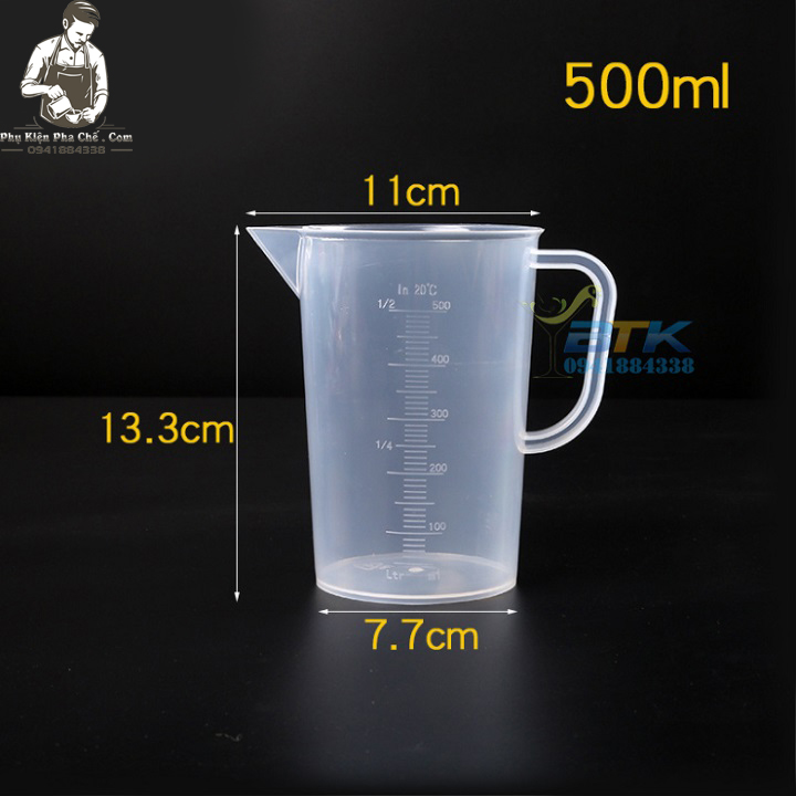 Ca đong 500ml có quai