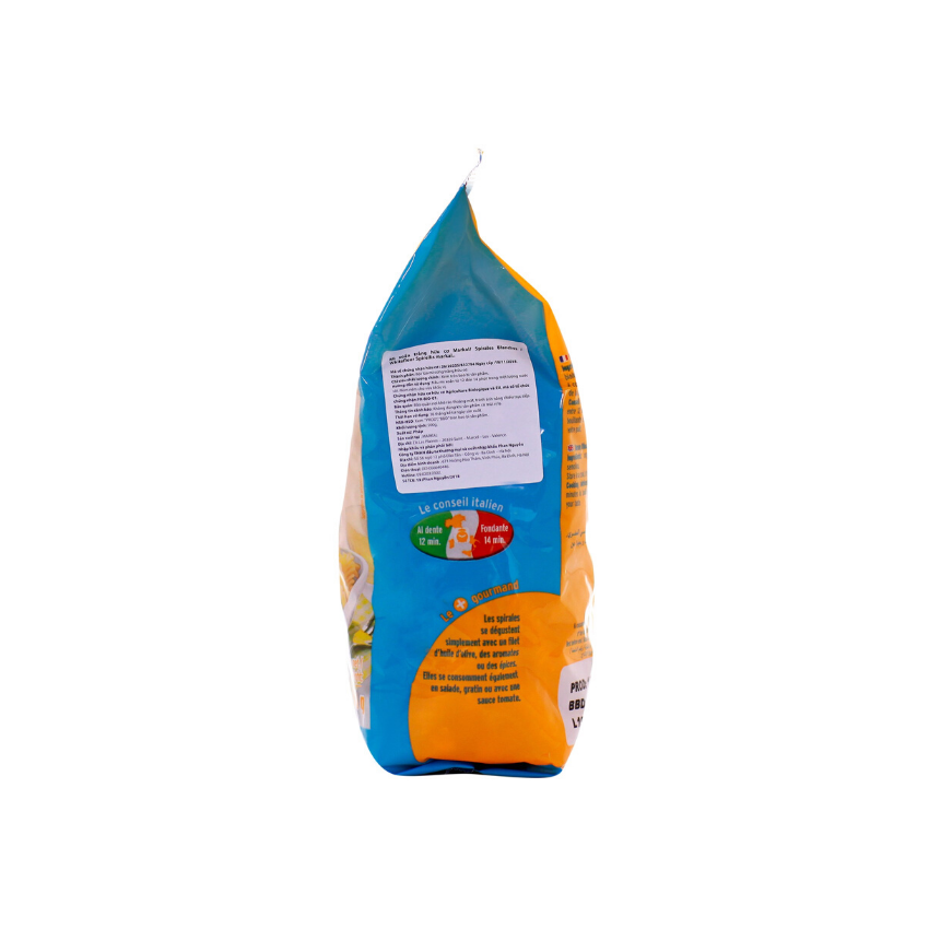 Mì xoắn trắng hữu cơ Markal  500g