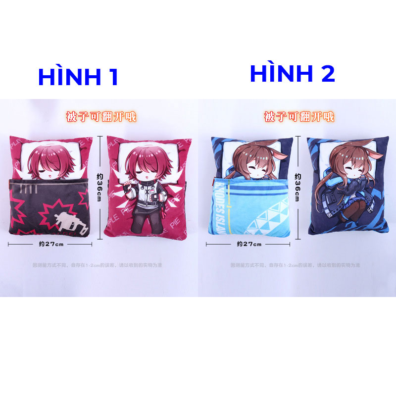 [7-11/12 VOUCHER 8%]Gối ôm Gối ngủ Anime chibi - Arknights [AAM] [PGN44]