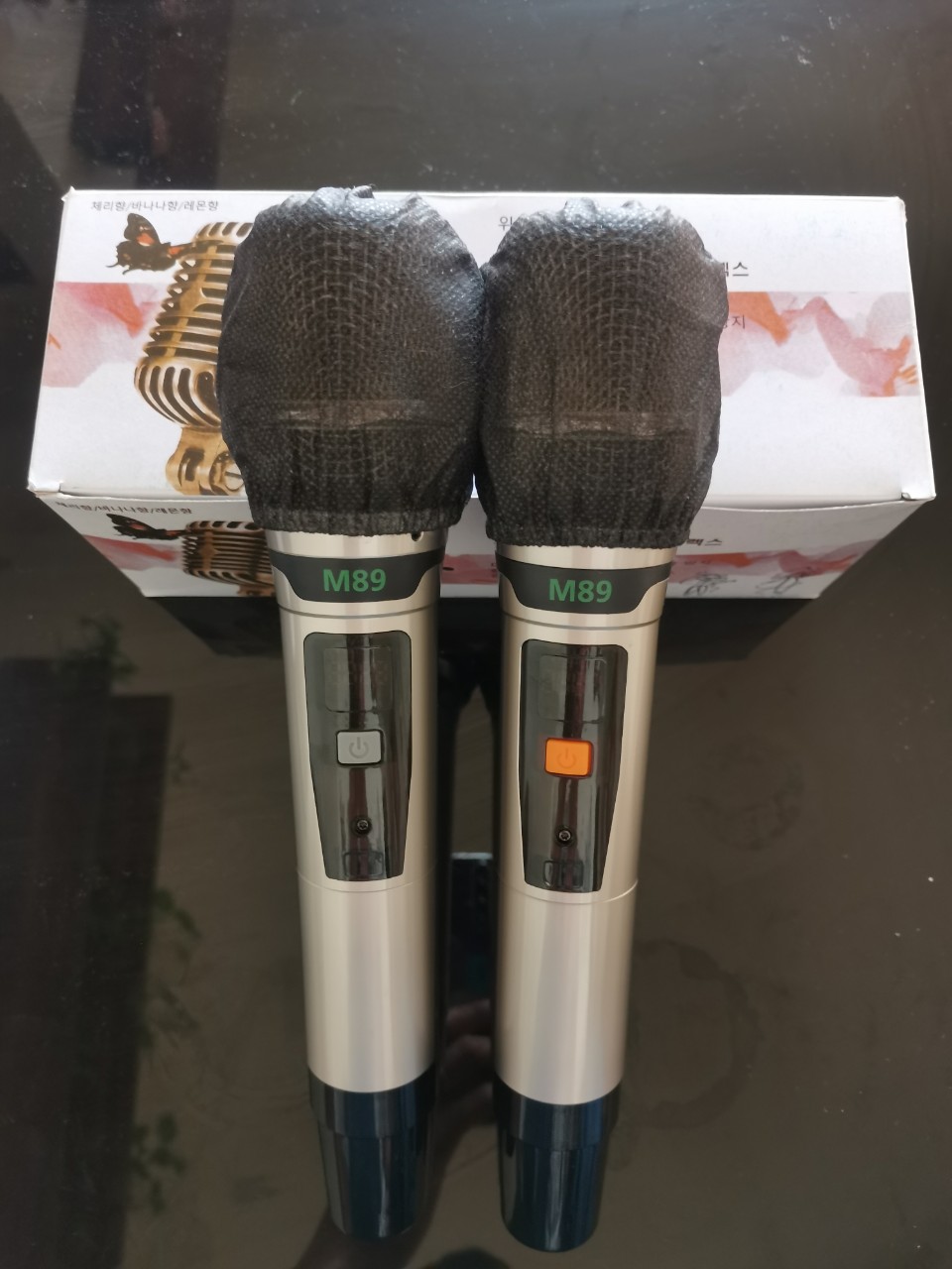 Túi bọc đầu micro sử dụng 1 lần(màu đen)