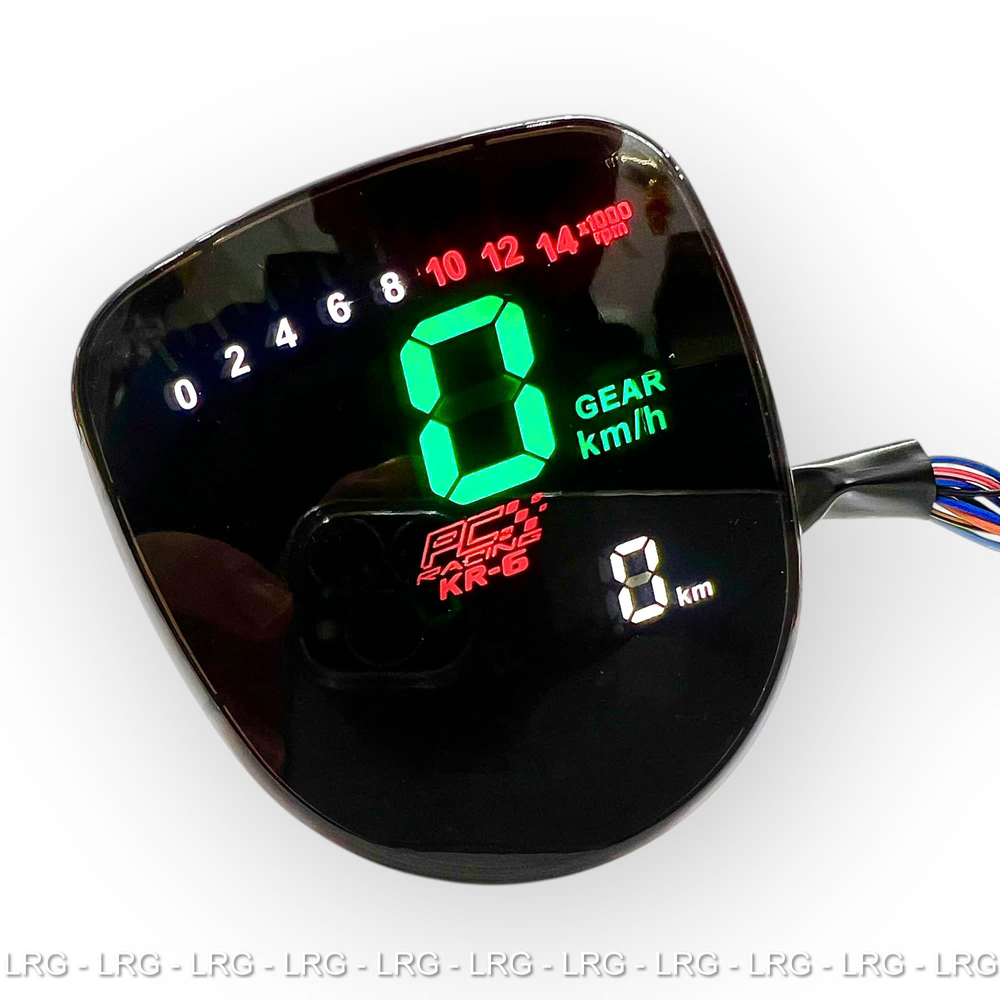 Đồng Hồ Đo Tốc Độ Xe Máy Cub LCD Điện Tử