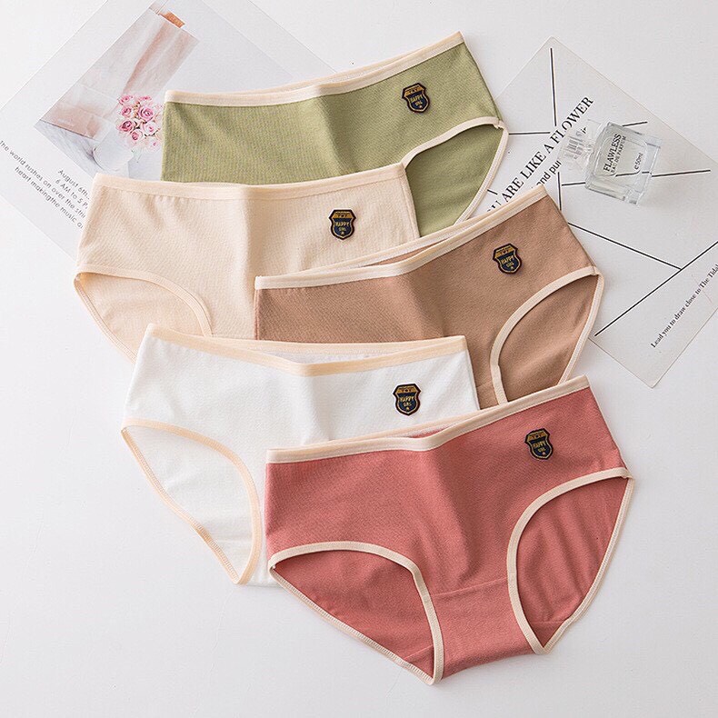 COMBO 10 Quần Lót Nữ Cotton Lucky Lụa Mềm Mại