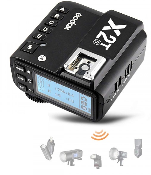 Điều khiển đèn Godox X2T-S-TTL 2.4G Wireless Flash Trigger cho Sony