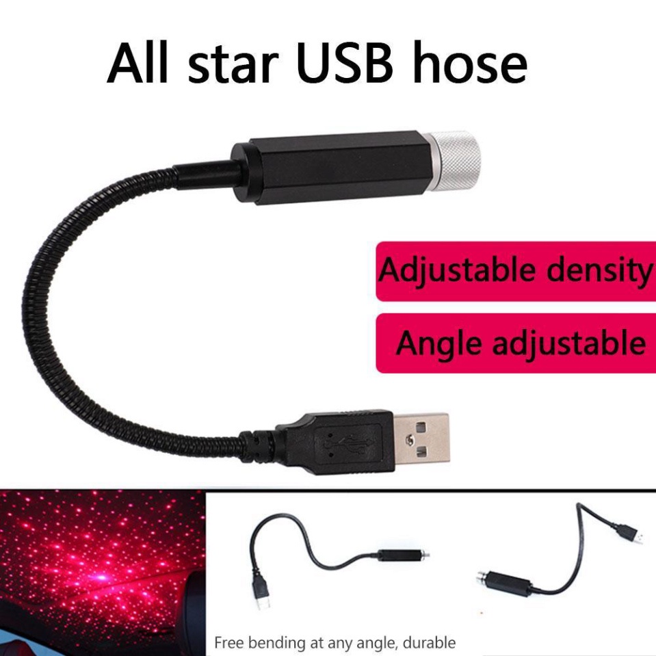 Đèn Led Chiếu Bầu Trời Sao Cổng Sạc Usb