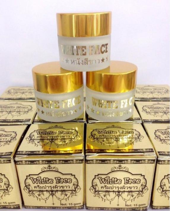 [HCM]Kem Dưỡng Siêu Trắng Da Mặt White Face Thái Lan