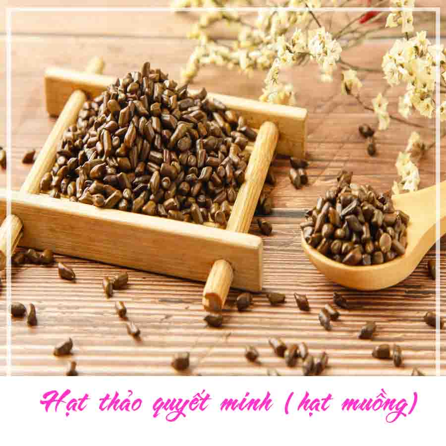 Thảo Quyết Minh 1kg (Hạt Muồng - Đã Sao Thơm,An Thần,Ngủ Ngon)