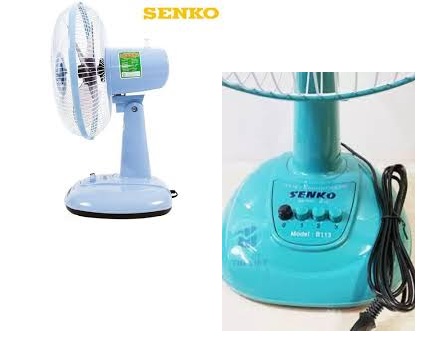 [HCM]Quạt bàn Senko B113 (Xanh) (MÃ MỚI B1216)