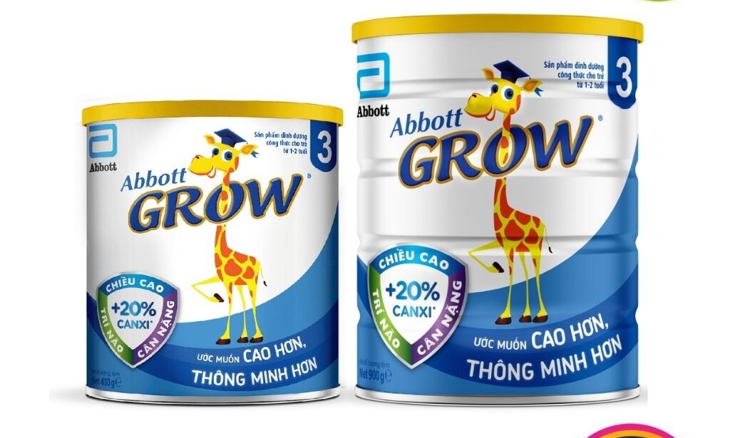 Sữa bột Abbott Grow 1+ 800g cho trẻ 1-2 tuổi