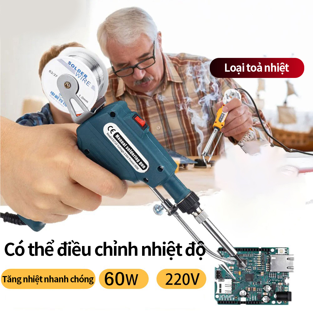 MỎ HÀN THIẾC，mỏ,hàn điện tử cao cấp，mỏ hàn cầm tay 220V，60W