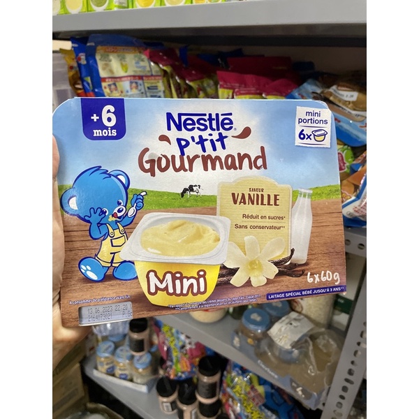 [Date 11/2023]Váng sữa Nestle Pháp Vị Vani Cho Bé 6M+
