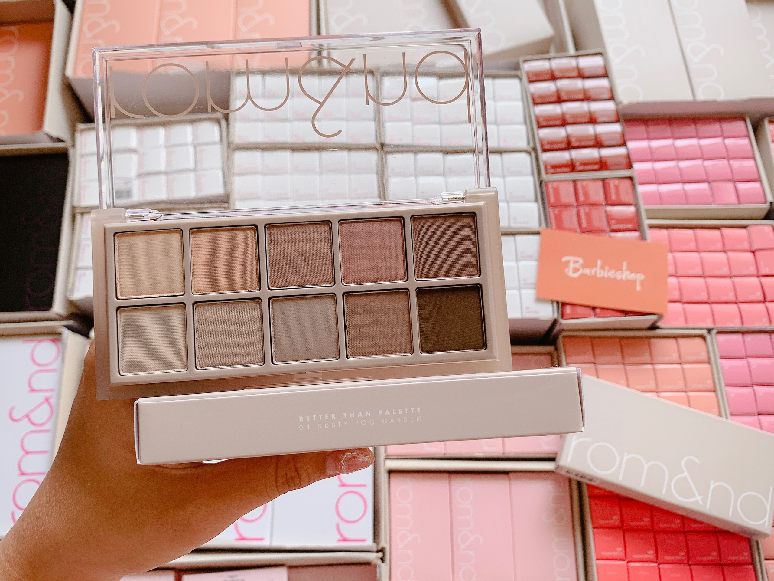 Bảng Phấn Mắt 10 Ô Romand Better Than Eye Palette - Nhũ - Phấn [00 - 01 - 02 - 07 - 08 - 09]