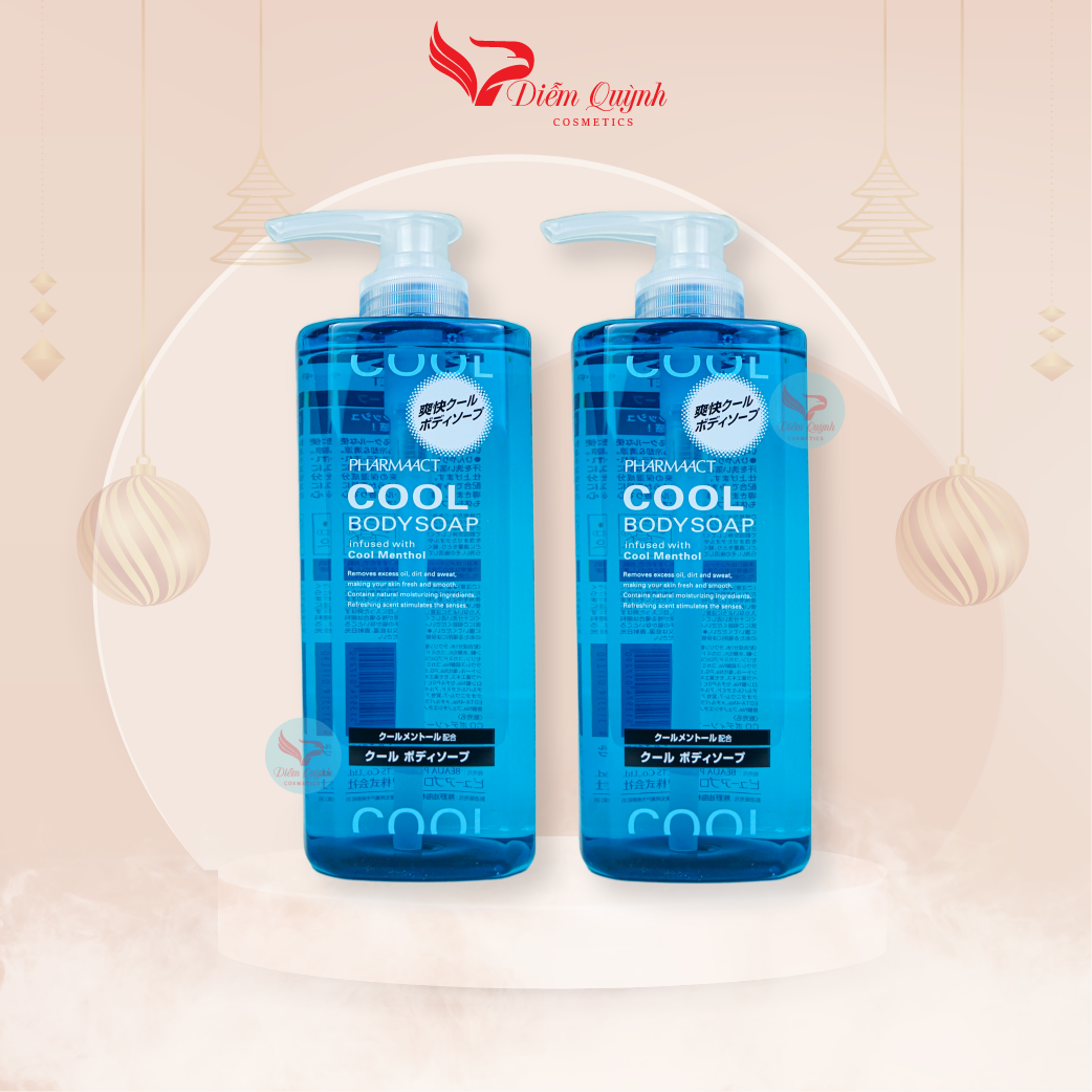 Sữa tắm cho nam Pharmaact Cool 600ml Nhật Bản