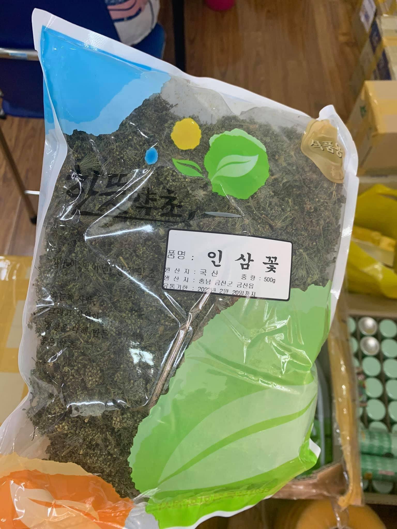 Trà Hoa Sâm Hàn Quốc Bịch 500 Gr