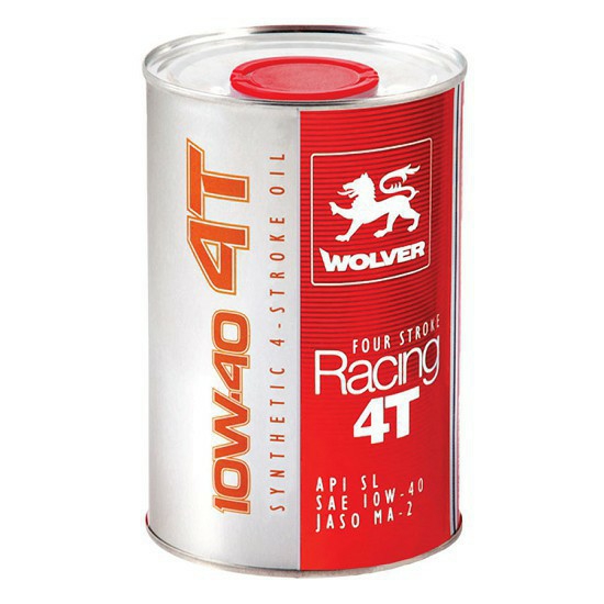 Combo Thùng 6 Lon Nhớt Wolver Racing 4T tổng hợp 10W40 800ml