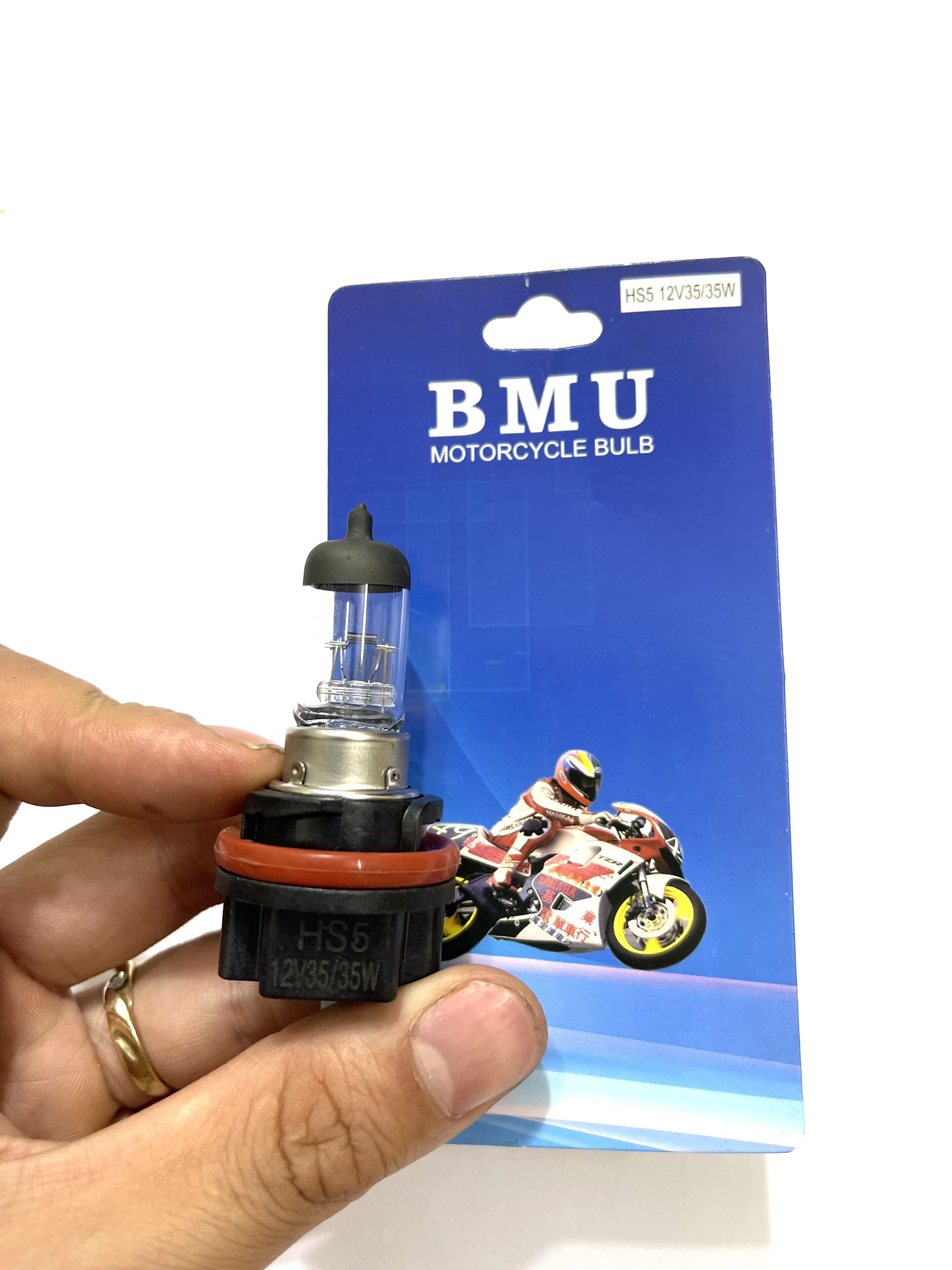 Bóng đèn pha led bma chân hs5 siêu sáng đèn pha airblade ánh sáng cực mạnh