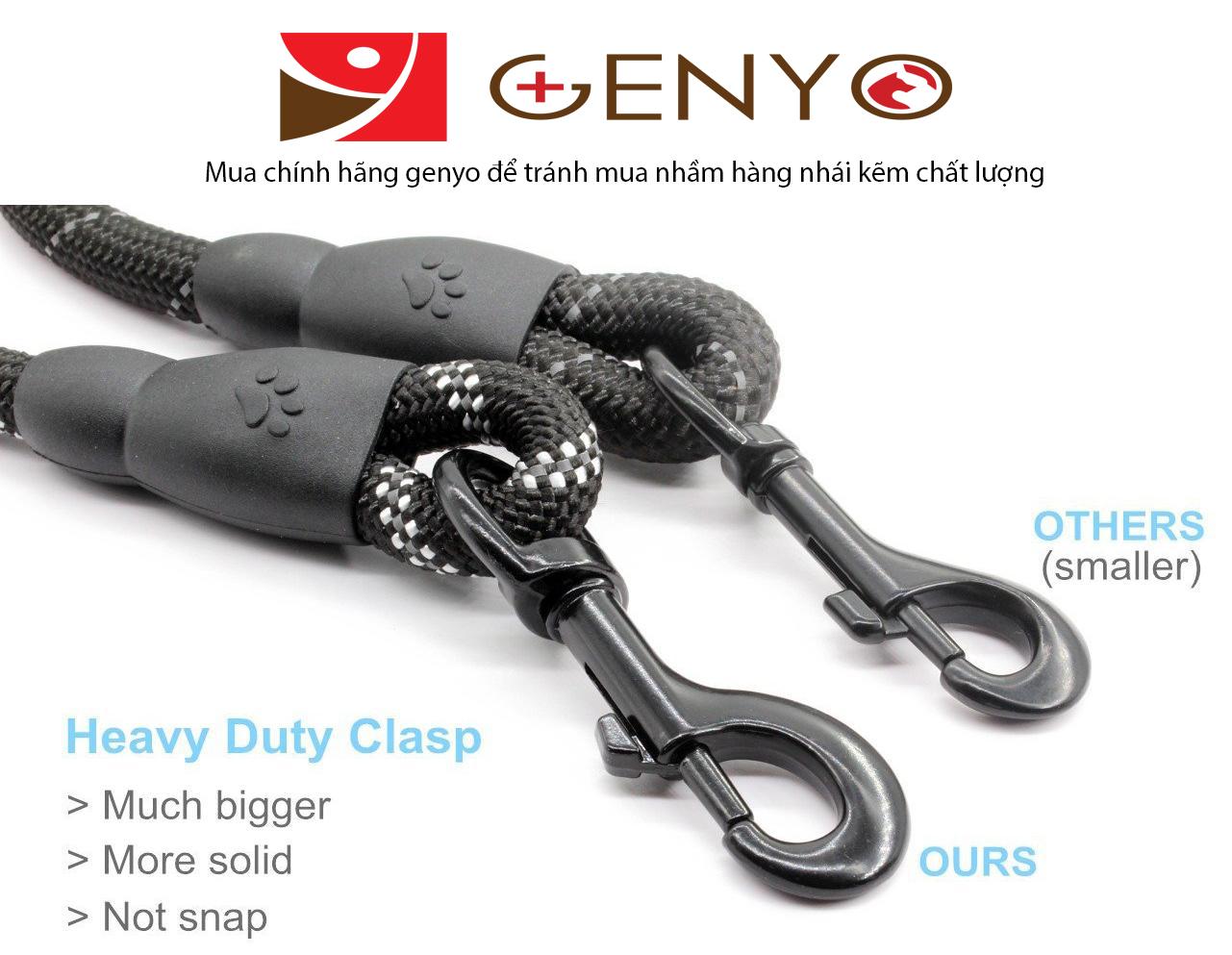 Dây dắt phản quang cho chó lớn