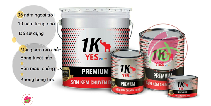 Dầu Bóng 1K Yes Paint - Thay Thế Dầu Bóng 2K ( Sơn bóng 1K YES PAINT ) 400g