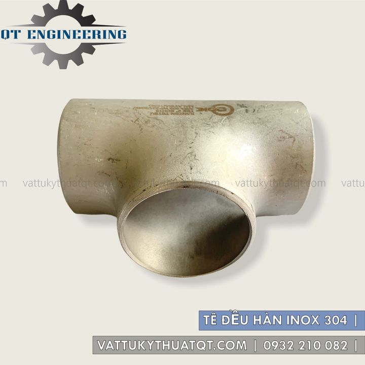 Tê Đều Hàn Inox 304 - SCH10 | VATTUKYTHUATQT.COM