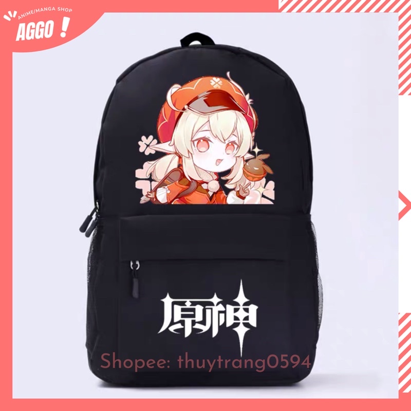 [ NHIỀU MẪU] Balo Đi Học game Genshin Impact Cực HOT